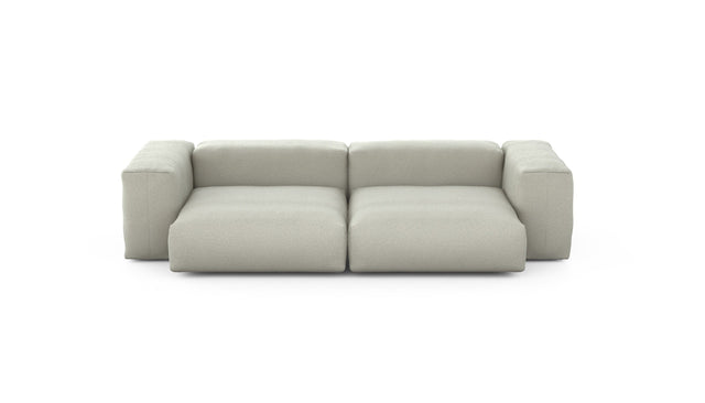 Preset two module sofa - linen - stone - 272cm x 136cm