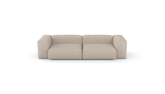 two module sofa - loop loop - duna - 106in x 37in