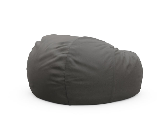 the jumbo beanbag - herringbone - dark grey