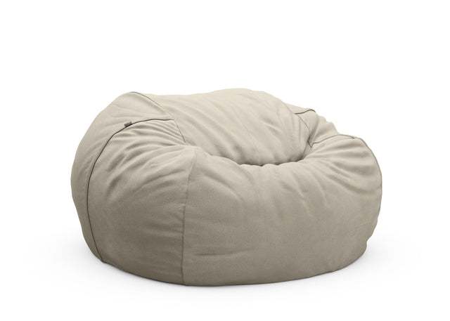 the jumbo beanbag - herringbone - stone