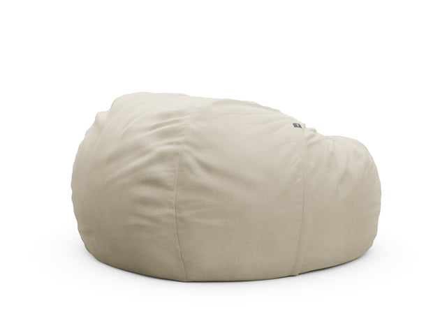 the jumbo beanbag - pique - creme