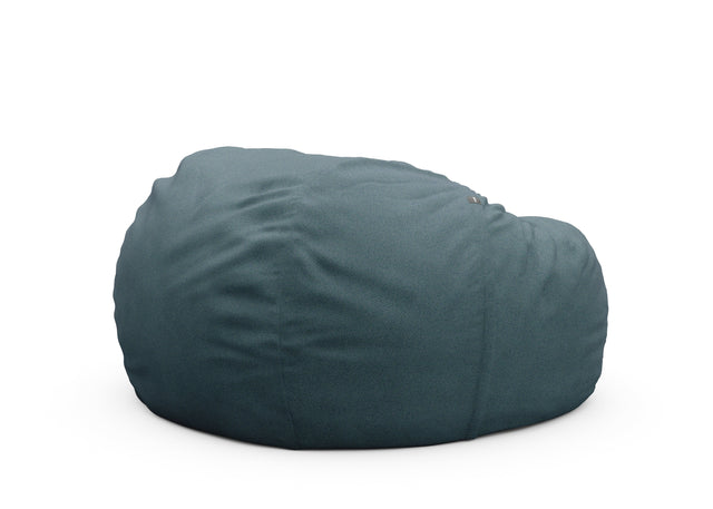 the jumbo beanbag - pique - dark blue - 55in x 35in