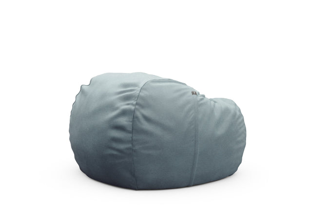 the beanbag - herringbone - light blue