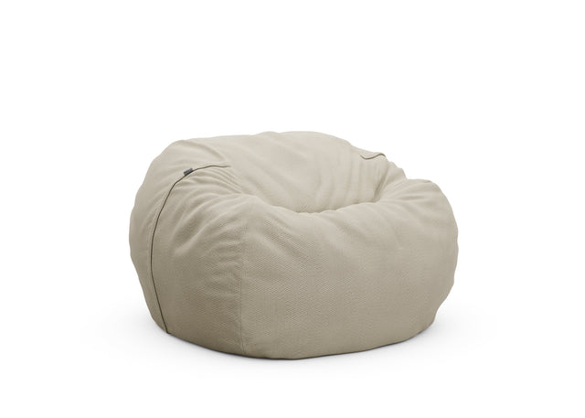 the beanbag - pique - beige - 43in x 27in