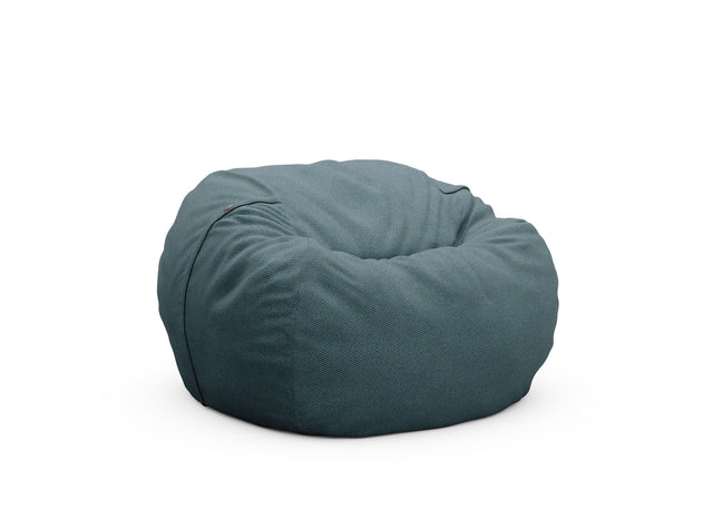 the beanbag - pique - dark blue - 43in x 27in