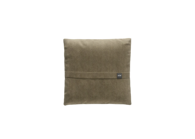 big pillow - cord velour  -  khaki - 23in x 23in