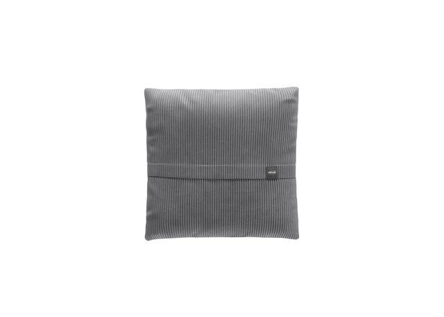 big pillow - cord velour  -  light grey