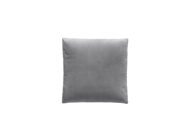 big pillow - cord velour  -  light grey