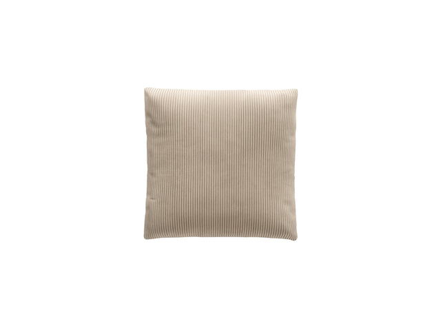 big pillow - cord velour  -  sand - 23in x 23in