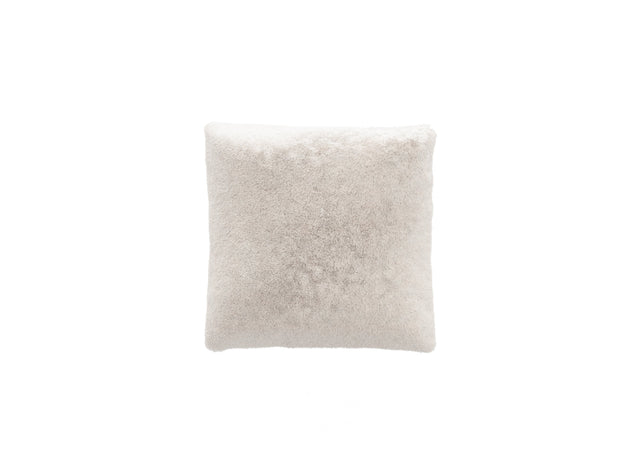 big pillow - faux fur  -  beige