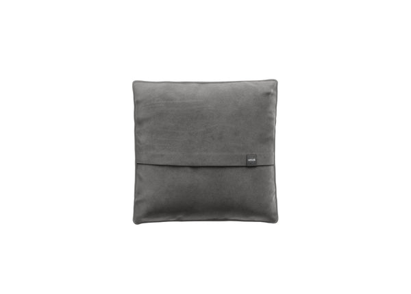 big pillow - velvet  -  dark grey
