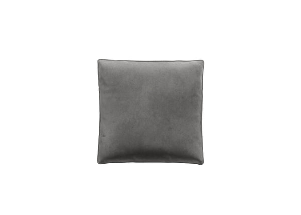 big pillow - velvet  -  dark grey