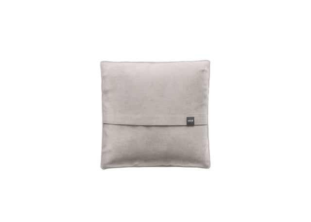 big pillow - velvet  -  light grey - 23in x 23in