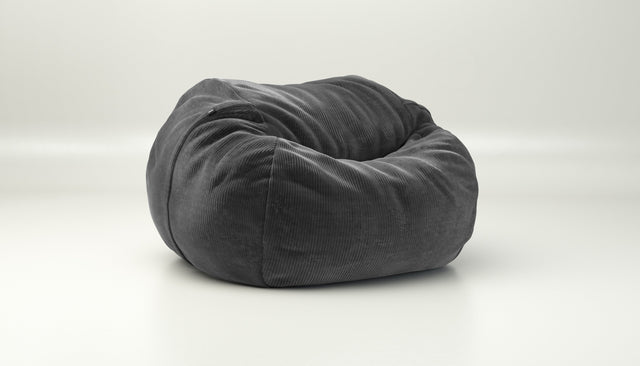 vetsak | Cover Beanbag Large - cord velour - dark grey