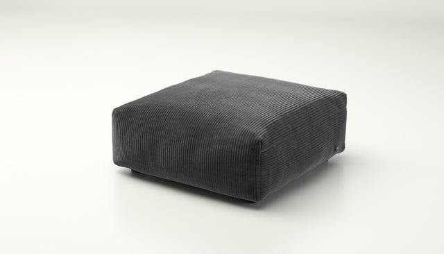 vetsak | Cover Sofa Seat Medium - cord velour - dark grey