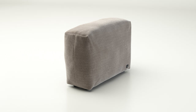 vetsak | Cover Sofa Side Medium - cord velour - platinum