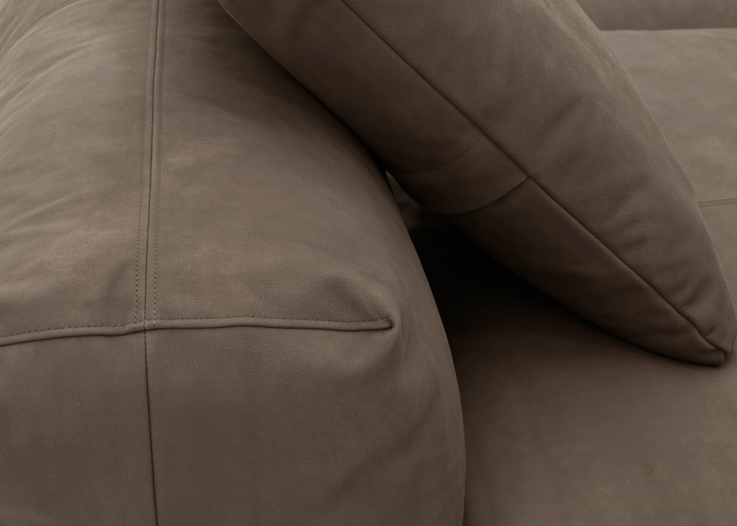 vetsak | Sofa Set 06 - leather - cacao | Modular Sofa | 6.5 Seater