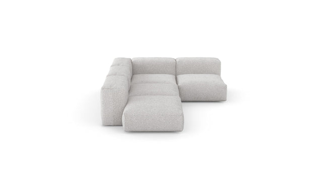 four module corner sofa - loop loop - bounty - 78in x 283in