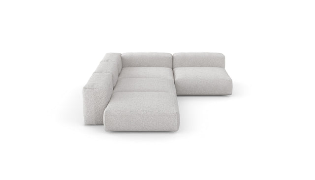 four module corner sofa - loop loop - bounty - 94in x 135in