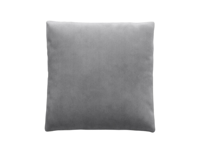 jumbo pillow - cord velour - light grey