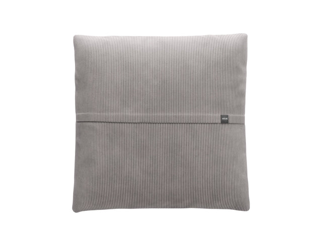 jumbo pillow - cord velour - platinum - 39in x 39in