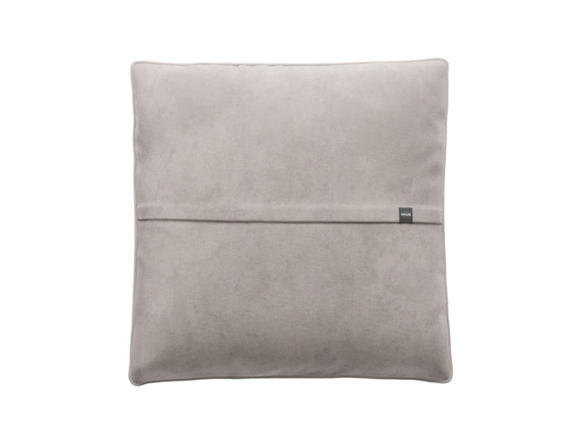 jumbo pillow - velvet - light grey - 39in x 39in