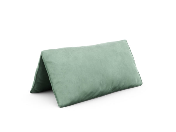jumbo pillow - velvet - mint