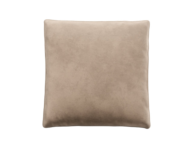 jumbo pillow - velvet - stone - 39in x 39in