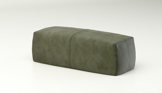 vetsak | Lounge Pillow - leather - olive
