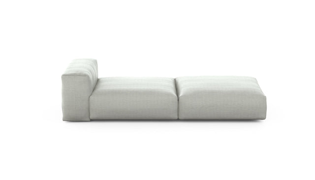 Preset lounger - pique - light grey - 241cm x 105cm