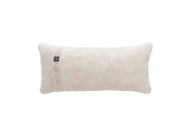 pillow - faux - fur - beige - 23in x 12in