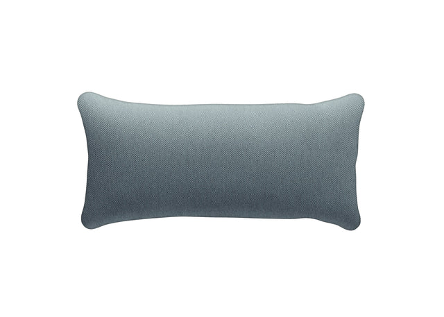 pillow - herringbone - light blue