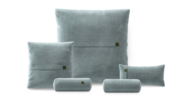 Pillow Set 4 - Cord Velour - Mint