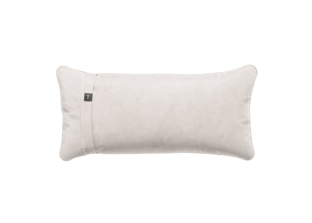 pillow - velvet - creme - 23in x 12in