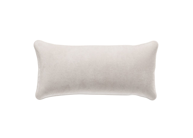 pillow - velvet - creme - 23in x 12in