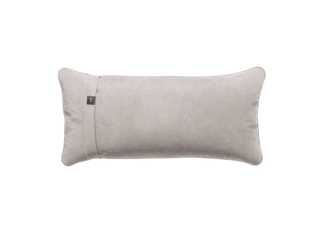 pillow - velvet - light grey - 23in x 12in