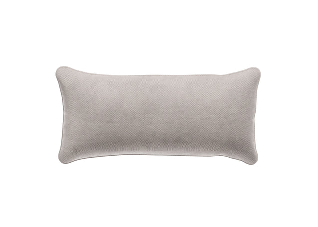 pillow - velvet - light grey - 23in x 12in