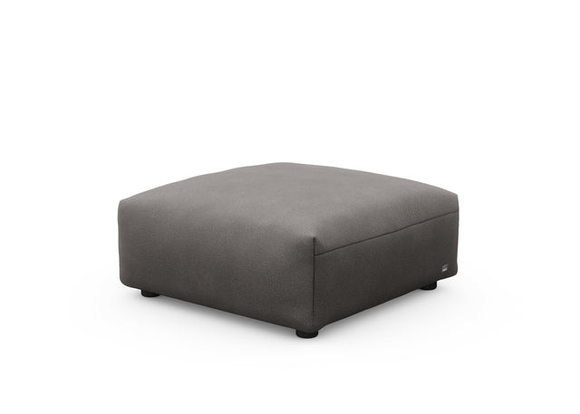 sofa seat - herringbone - dark grey - 33in x 33in