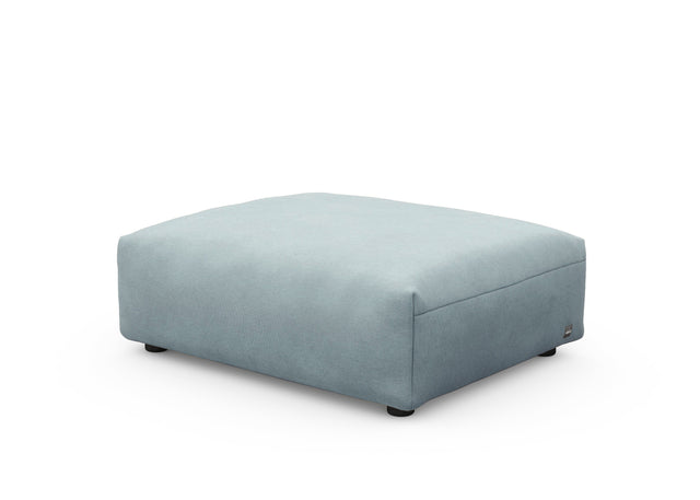 sofa seat - herringbone - light blue - 41in x 33in