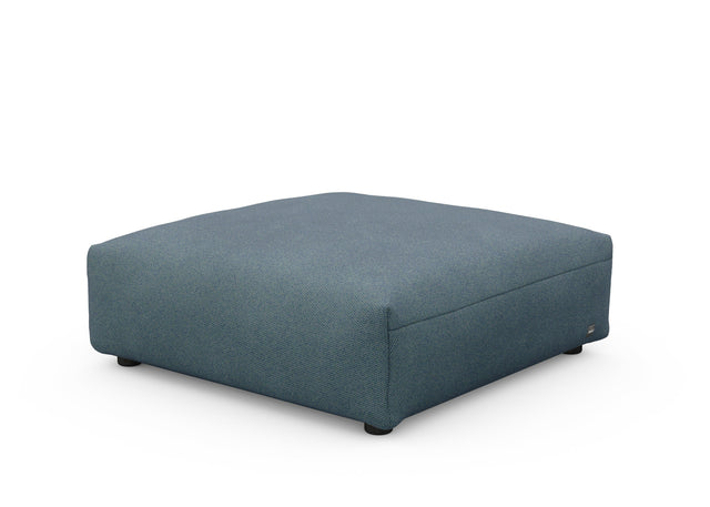 sofa seat - pique - dark blue - 41in x 41in