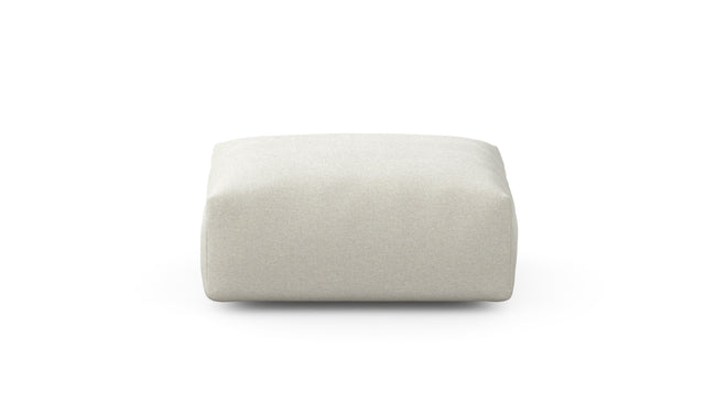 Preset sofa seat - 33 x 25 - linen - platinum