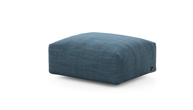 Preset sofa seat - 33 x 25 - pique - dark blue