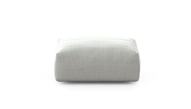 Preset sofa seat - 33 x 25 - pique - light grey