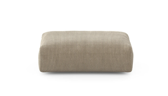 Preset sofa seat - 41 x 25 - cord velour - sand