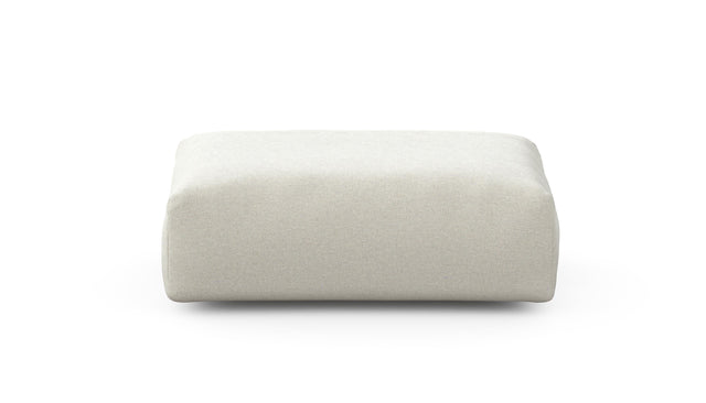 Preset sofa seat - 41 x 25 - linen - platinum