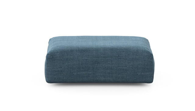 Preset sofa seat - 41 x 25 - pique - dark blue