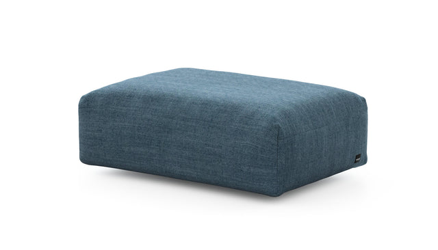 Preset sofa seat - 41 x 25 - pique - dark blue