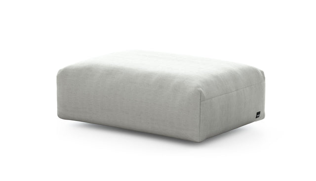 Preset sofa seat - 41 x 25 - pique - light grey