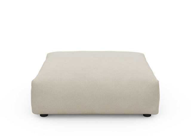 sofa seat cover - pique - beige - 41in x 41in