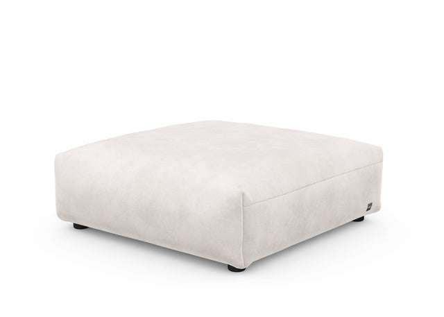 sofa seat cover - velvet - creme - 41in x 41in